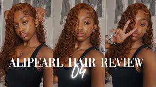 22" Ginger Deep Wave Wig Install|Alipearl Hair|Themiaamari|04 #Alipearlhair