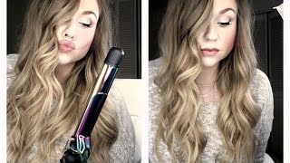 How To Curl Your Hair//Tutorial With Xl Curling Iron Plus Dry Shampoo//Great For Long Hair!!!