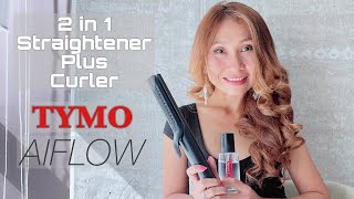Get Ready With Me & Tymo Airflow 2 In 1 Straightener & Curler