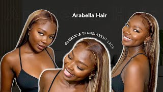 Arabella Featured Honey Blonde Piano Highlight Wig Install|(Truth Review) + Detailed Tutorial