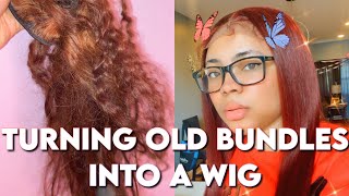 Turning My 2 Yr Old Bundles Into A Wig