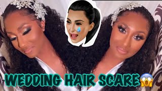 Unice Hair Curly Wig Review| Storytime On My Wedding Hair!!!