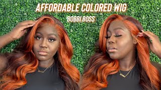 Affordable Pre Colored Wig| What Lace?! Scalpp!! | Bobbi Boss Wig| The Brown Barbie