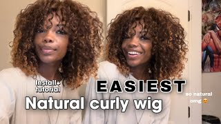 The Easiest & No Glue Shag Wig Install+Review | Alipearl Hair