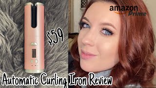 Testing Amazon Automatic Hair Curler | Review + Tutorial