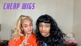 Try On Party City Wigs While (Under $30)