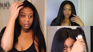The Most Realistic Wig I'Ve Ever Used! These Kinky Edges For The Win! Fea. Ilikehair