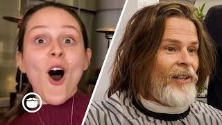 Dad Shocks Daughter With 1St Haircut In 15 Years | Cut Loose
