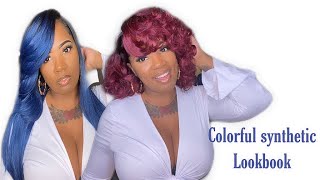 Show And Tell / Color Synthetic Affordable Wigs / Zury Sis / Outre / Bobbi Boss / Janet Collection
