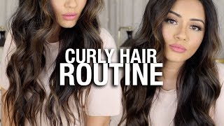 How I Curl My Long Hair Tutorial | Kaushal Beauty