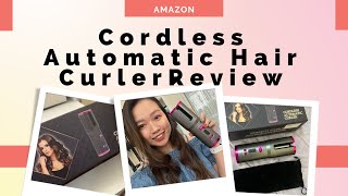 Tutorial/Review Cordless Automatic Hair Curler On Long Hair (2022) + Disadvantage Of Dyson Airwrap