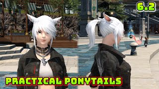 Ffxiv: Practical Ponytails - New Hairstyle - 6.2 - Island Sanctuary
