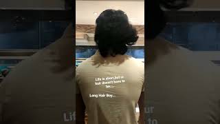 Long Hair Boy..... #Longhair #Longhairstyle #Longhairboys #Style #Beauty #Fashion #Model #Men.......
