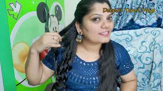 Vega Hair Curler Review/How To Curl Strait Long Hair Using Curler At Home/Party &Wedding Hair Style