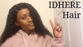 Kinky Curly Idhere Hair Frontal Wig Review And Installation