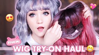 Youvimi Wig Try-On Haul, First Impressions + Review | 3 Affordable Wigs!