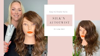 How To Get Gorgeous Curls On Long Hair With An Automatic Curler - Silk'N Autotwist