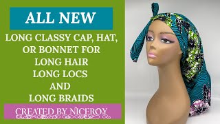 How To Make Long Hair Bonnet, Scrub Caps And Hats