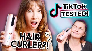 We Tested A Viral Tiktok Hair Curler - Does It Actually Work??