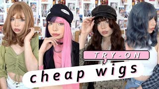 Trying Cheap Wigs & Creating Alter Egos