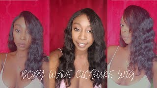 4X4 Body Wave Closure Wig I Tinashe Hair I Affordable Wig Install I Honesty Thompson