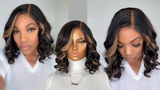 Luvme Hair | Highlighted Loose Wave 5X5 Lace Closure Wig | Undetectable Lace