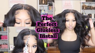 Glueless Wig Using Only An Elastic Band To Install Ft. Labhairs