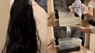 How To: Watercolor Wig Jet Black Using Adore Color Ft. Treslan Beauty Hair Extensions