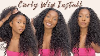 The Perfect Curly Wig For The Summer + Beginner Friendly | Ft. Unice Hair