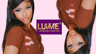 How  To Get A: Deep Side Part Using A 4X4 Closure Wig Ft. Luvmehair | Review + Install - Samanta M.