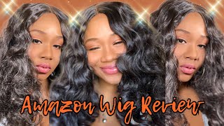 Body Wave Lace Front Wig 24 Inches #Amazon #Wigreview