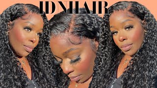 New Bomb Thin Hd Lace 13X6 Natural Twisted Curly Unit! Easy Styling! Idnhair