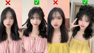 Quick & Easyround Faces Hairstyle Tutorial*Korean Style For Girls