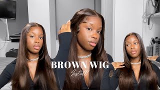 The Perfect Hd Chocolate Brown Wig | 90'S Layers | Ft. Alipearlhair | Mistina Kinsly