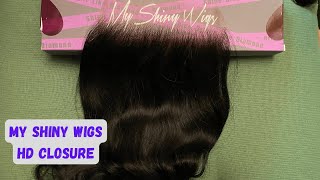 My Shiny Wigs Hd Lace | Invisible Knots | Amazon Wig Review | Lace Melt Like Scalp | Best Wig Lace