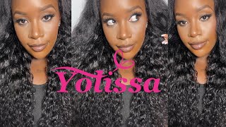 Best Choice For Natural Lookbouncy Water Wave V Part Wig  Ft Yolissa Hair