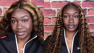 How To Flatten A 4X4 Highlighted Closure Wig Ft Ishow Hair