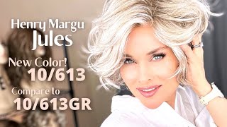 Henry Margu Jules Wig | New Color! 10/613 | How Close Is It To 10/613Gr? | Can I See Permatease?