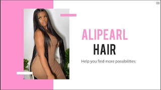 Best Silky Straight Hair Ever Side Part On 5*5 Closure Wig| #Alipearlhair