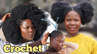 The Best 4C Hair Texture Crochet Braids No Leave Out | Vivian Beauty And Style