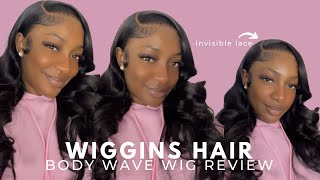 The Best Invisible Lace Wig | Wiggins Hair Body Wave Wig Review