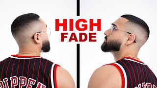 Flawless High Fade & Beard Haircut Tutorial!
