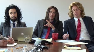 Long Haired Businessmen - All Hands Meeting