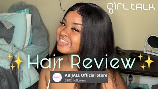Affordable Aliexpress Wig | 18 Inches Aliexpress 4X4 Closure Wig Hair Review | Heat Testing