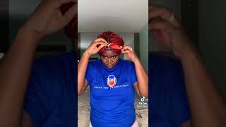 How To Properly Wrap Your Long Braids In A Bonnet #Shorts