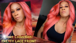 Shes'S Pretty & Bold! Color Me 6" Deep Part Lace Wig /Pretty..Ft. Janet Collection!