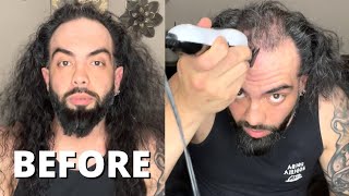 Shaving Off My Long Hair - How Will It Look & Feel? + Balding Story