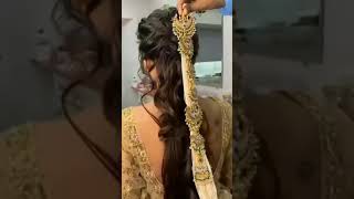 Hairstyle With Hair Accessories/Flower /Gajra