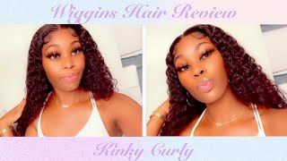 Kinky Curly Hd Lace 13 X 6 Wig | Wiggins Hair Unboxing & Review | Raven Aaliyah