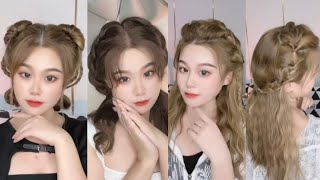 Quick & Easy Cute Hairstyle Tutorial*Daily Hairstyle Korean Style For Girls